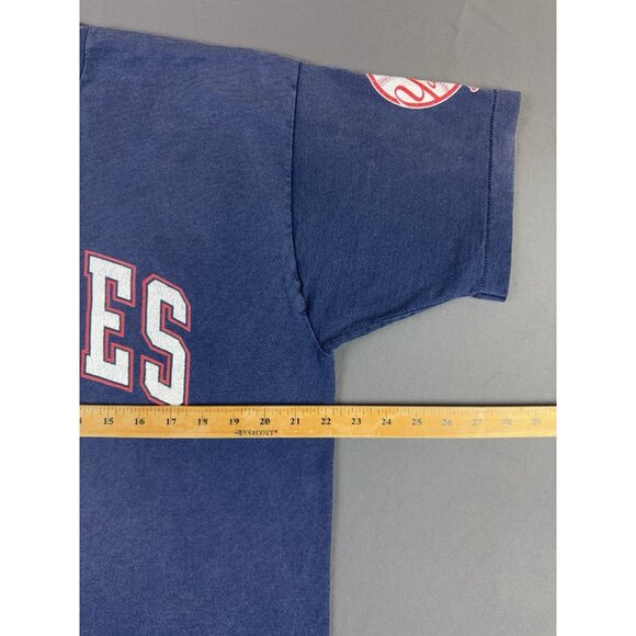 Rare Vintage 1996 New York Yankees Salem Spors MLB Baseball Single Stitch Shirt - Picture 9 of 10